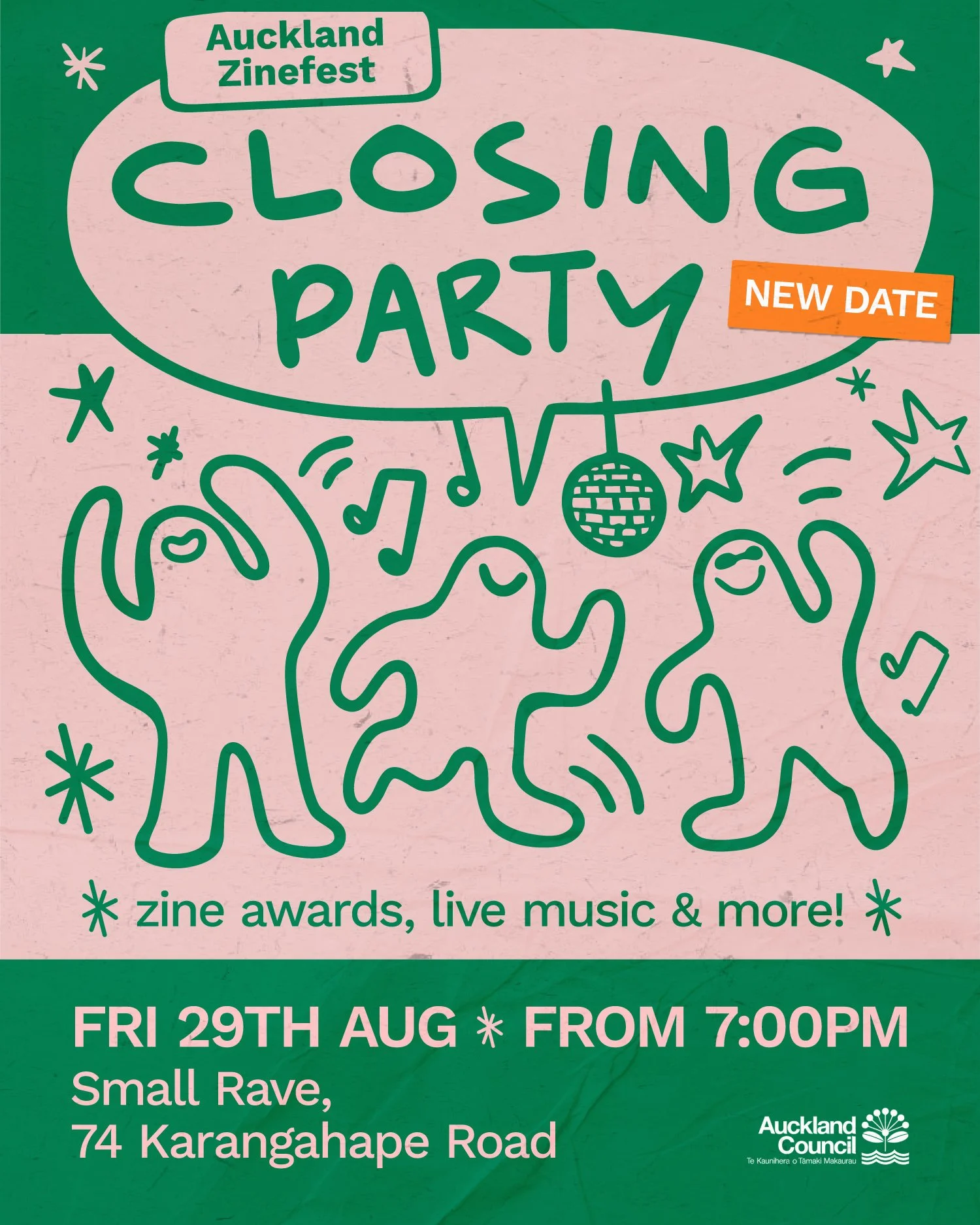 NEW DATE ANNOUNCED 🌟 
We're ready to officially close out another year of zinefest events with our Closing Party. Come along for a chill night of mingling, connecting and celebrating this years top zinemakers.

We've got live music from @clementine.