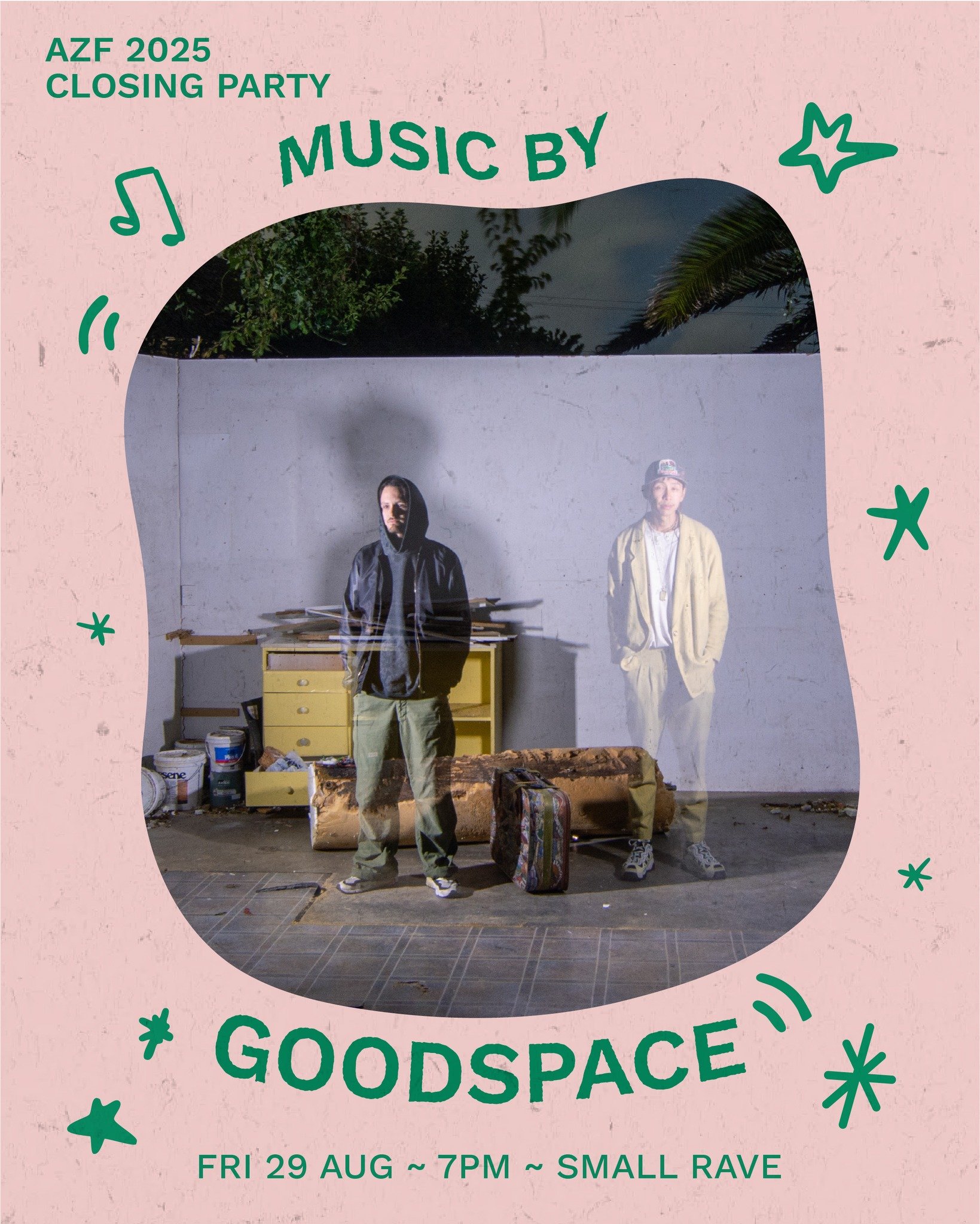 Eeep! Two more days til we finally have our Closing Party! ✨🎉 Joining us for a night of zine fun are these incredible local performers 🎶 🍏 🎤

Live music brought to you by @clementine.nz and @goodspacemusic 
Poetry by regional slam finalists Maxie