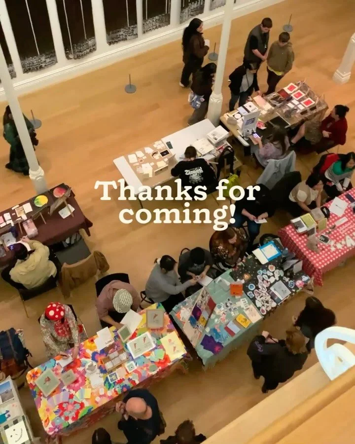 We're still feeling all the good vibes from the weekend! ✨🥰🫶 Thanks to everyone for coming along to connect, support local zinemakers and celebrate zines! 

We need your feedback to help us improve and also help with future funding! Link in bio to 