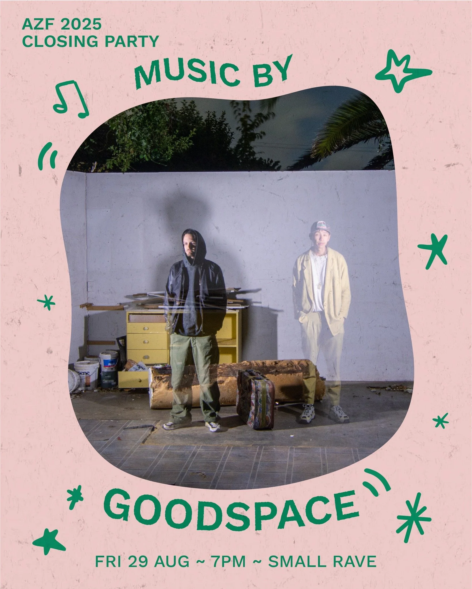 Eeep! Two more days til we finally have our Closing Party! ✨🎉 Joining us for a night of zine fun are these incredible local performers 🎶 🍏 🎤

Live music brought to you by @clementine.nz and @goodspacemusic 
Poetry by regional slam finalists Maxie