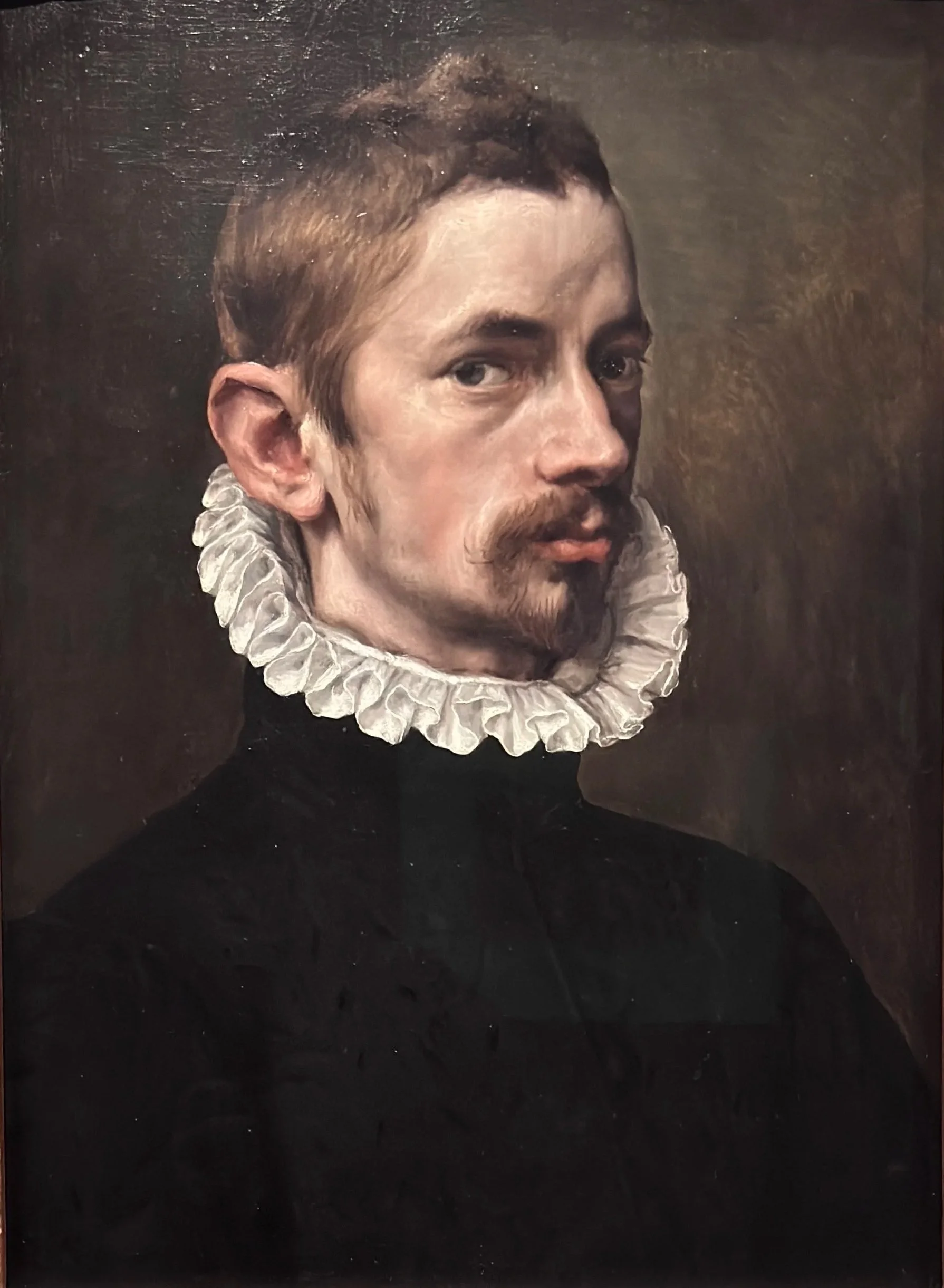 ART INSTITUTE OF CHICAGO "Portrait of a Man" c. 1575 | Oil on panel | 18 7/16 x 13 3/8 inches