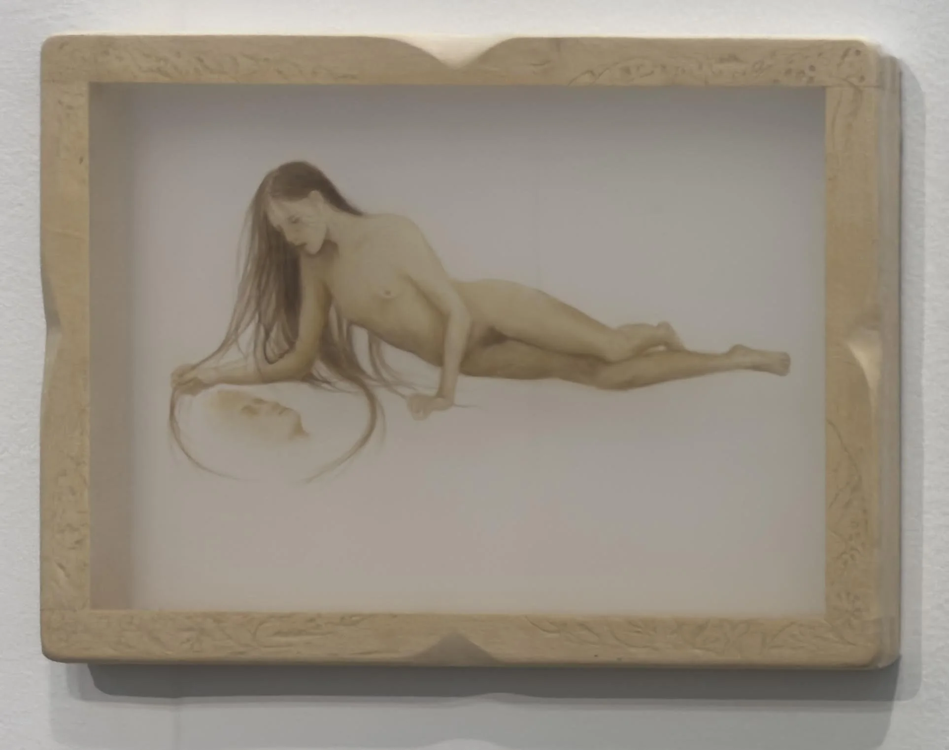 EXPO CHICAGO 2026 Patricia Baik 2026 | Pigment on silk, wood | 20 x 30 cm