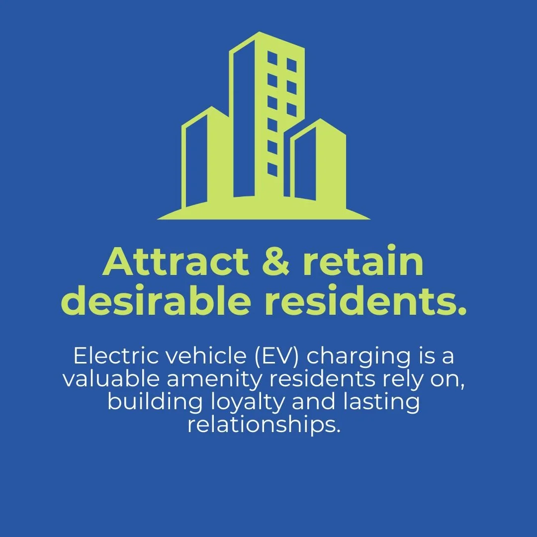 Attract residents & increase your property value by providing a premium EV charging experience.
