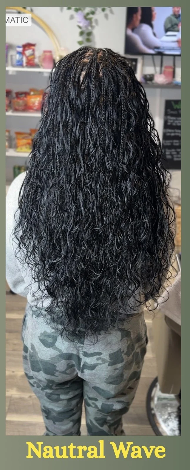 Maintenance Level: Low-Moderate — very easy to manage, minimal product needed, soft waves return very easily.