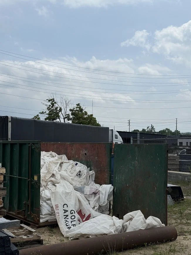 Recycling Scrim Material from the RBC Canadian Open