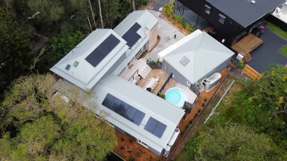 Ahara House Empire Bay Solar Panel Installation Australia's best house