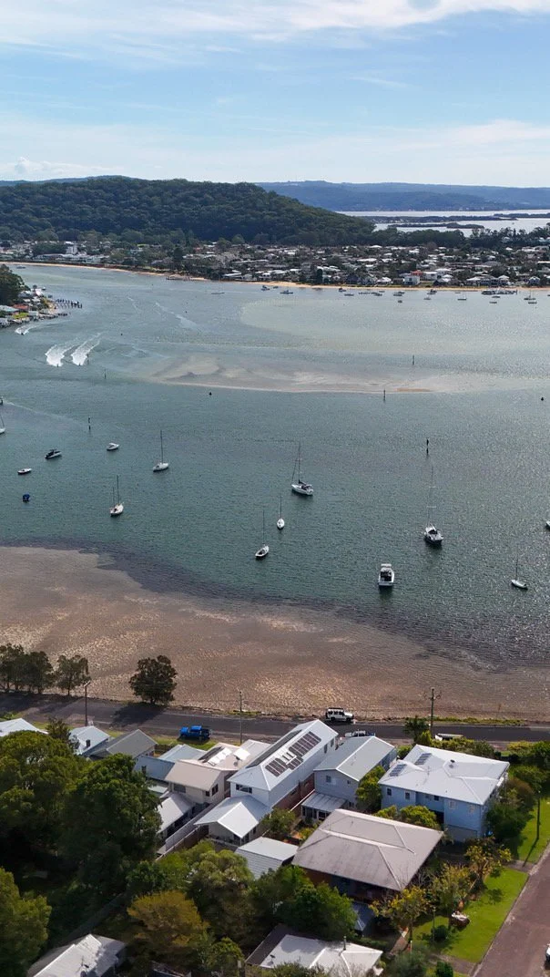 Pretty Beach Residential Job with Coastal Building