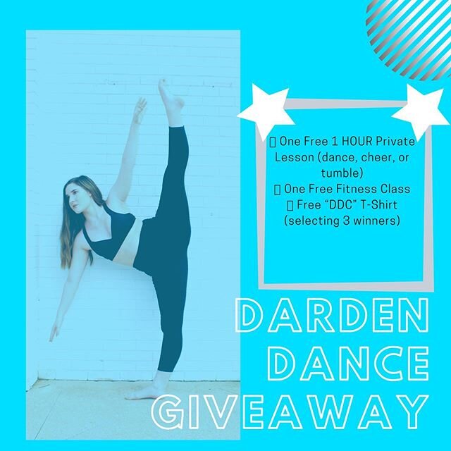 🌟🌟GIVEAWAY TIME🌟🌟 HAPPY FRIDAY Y&rsquo;ALL! In honor of reaching 500 followers yesterday, to thank you for your support.. I want to do something special for you guys! I&rsquo;m giving away: 💥 One Free 1 HOUR Private Lesson (dance, cheer, or tumb