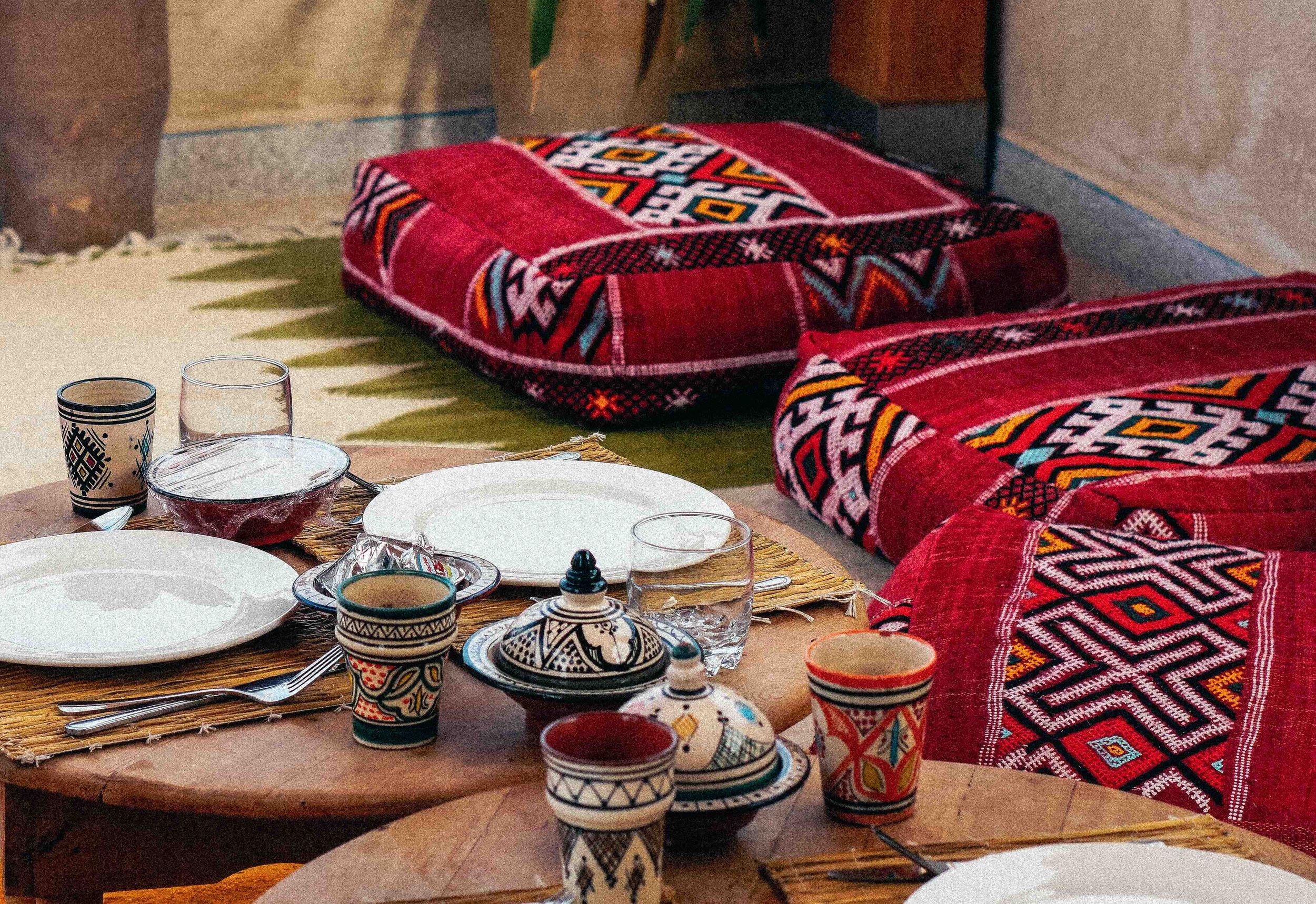Tea time in surf and yoga retreat in Morocco.jpeg