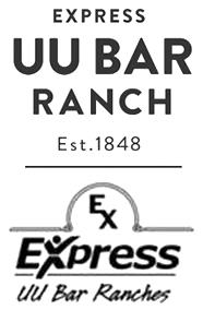 20 oz Blue Tumbler — Express UU Bar Ranch