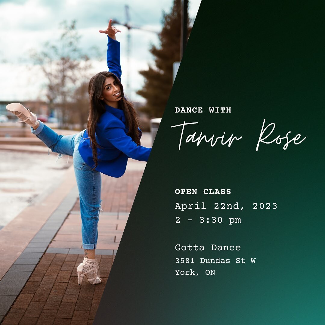 This is an open class for all levels! You can expect my type of movement 🥰 this one is of hip hop or heels so no need to feel intimidated. Please come with an open mind to have fun &amp; DANCE! The piece is slow enough for you to get familiar with i