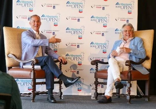 As ‘The Tailgater of Golf,’ Sanders makes it also about entertainment, and charity