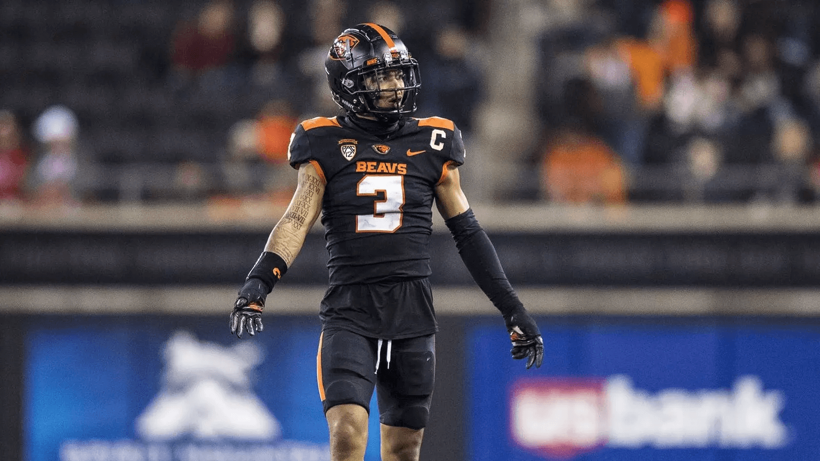  Grant is one of four three-time captains in Oregon State football history (photo courtesy OSU sports communications) 
