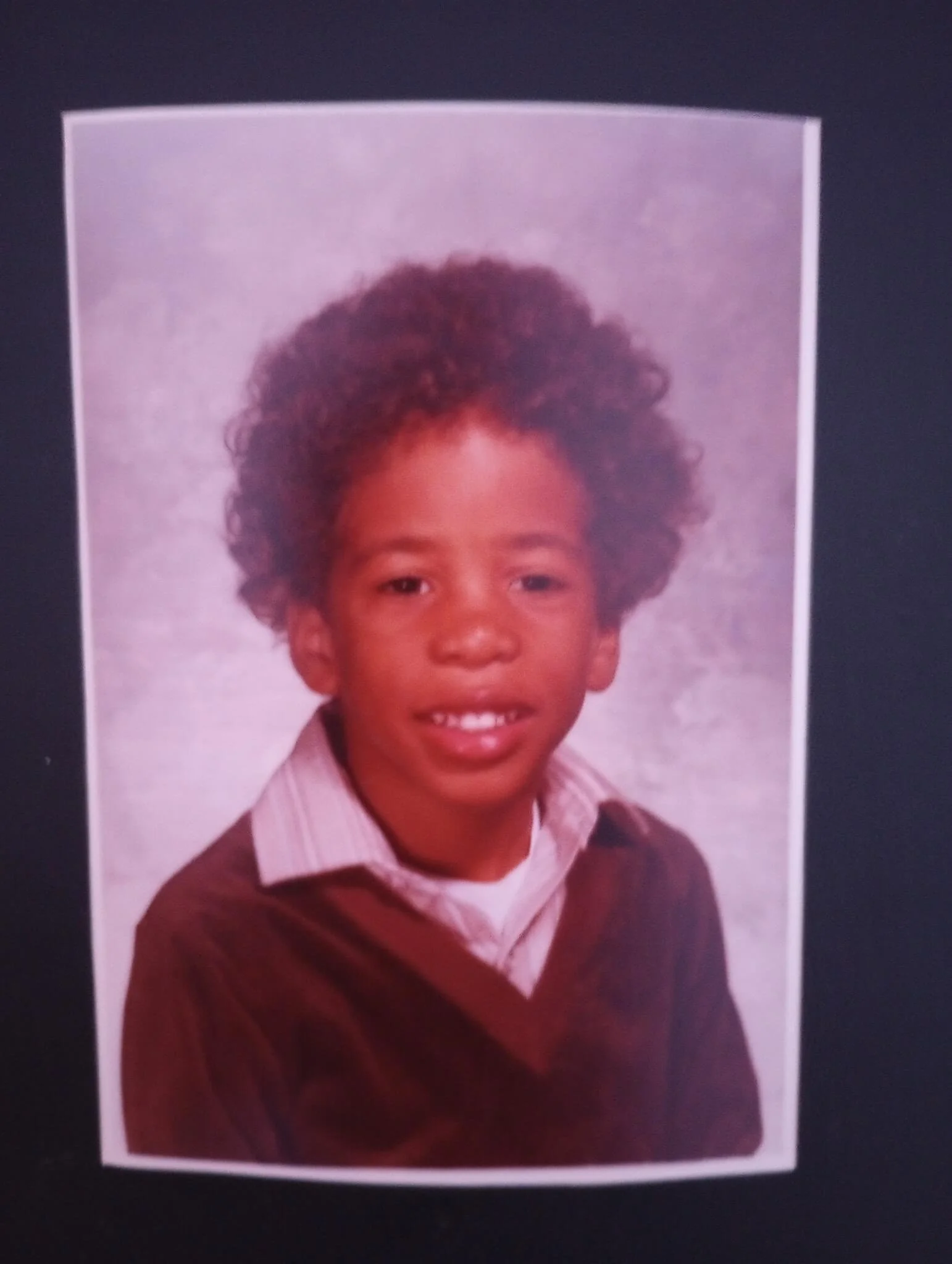 Andre as a young boy (courtesy Andrea Robinson)