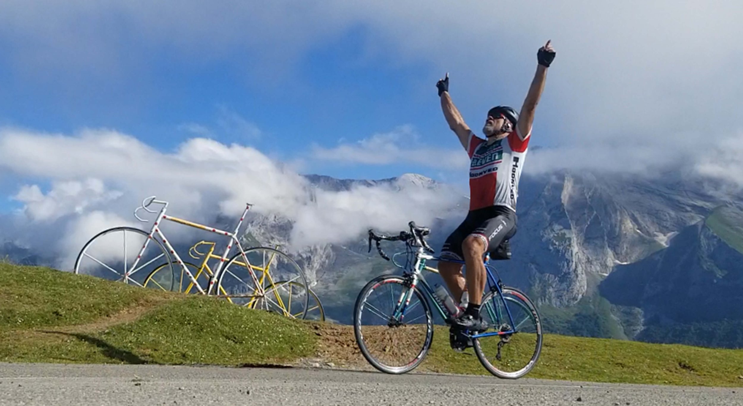 Joe Dominey is riding for a cause — a good one