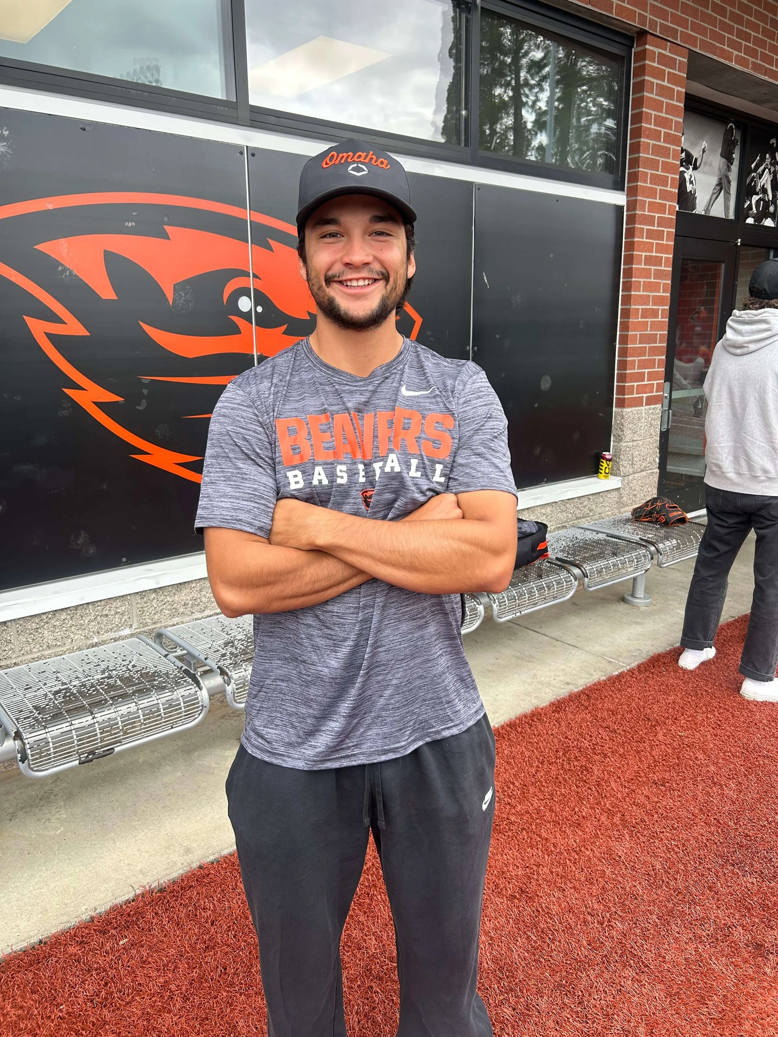 AJ Singer’s role is to “produce offensively, be great defensively” and provide leadership with this Beaver team