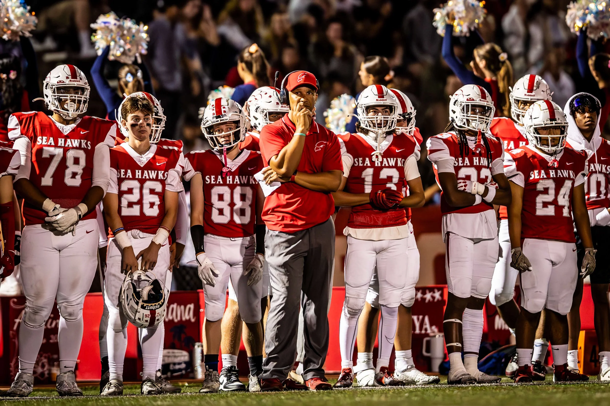Former Oregon State and NFL linebacker Keith Ellison, now coach of his high school alma mater, the Redondo Union Sea Hawks in Los Angeles (courtesy Keith Ellison)