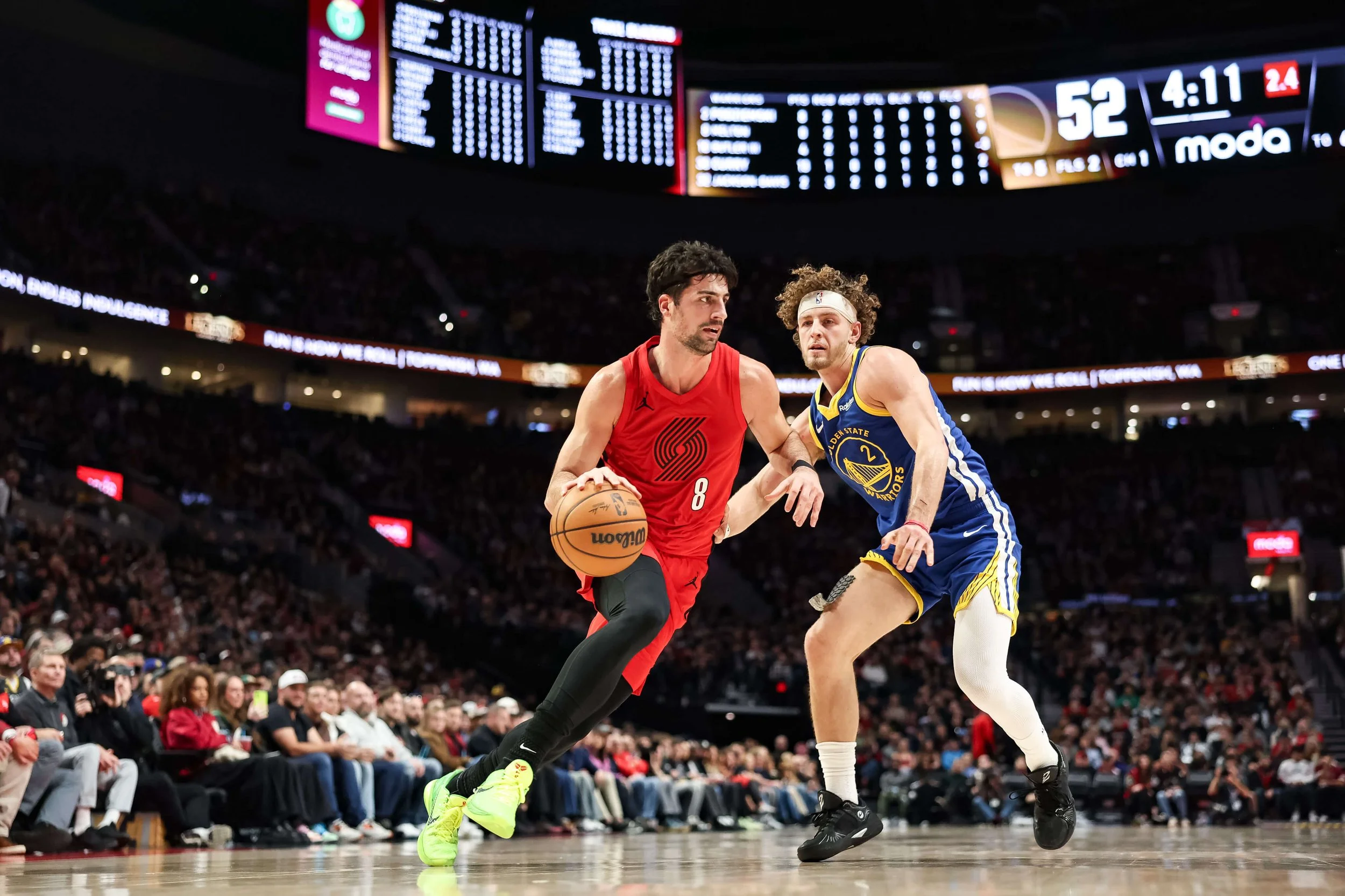 Can’t deny, a healthy Deni gives Blazers a chance