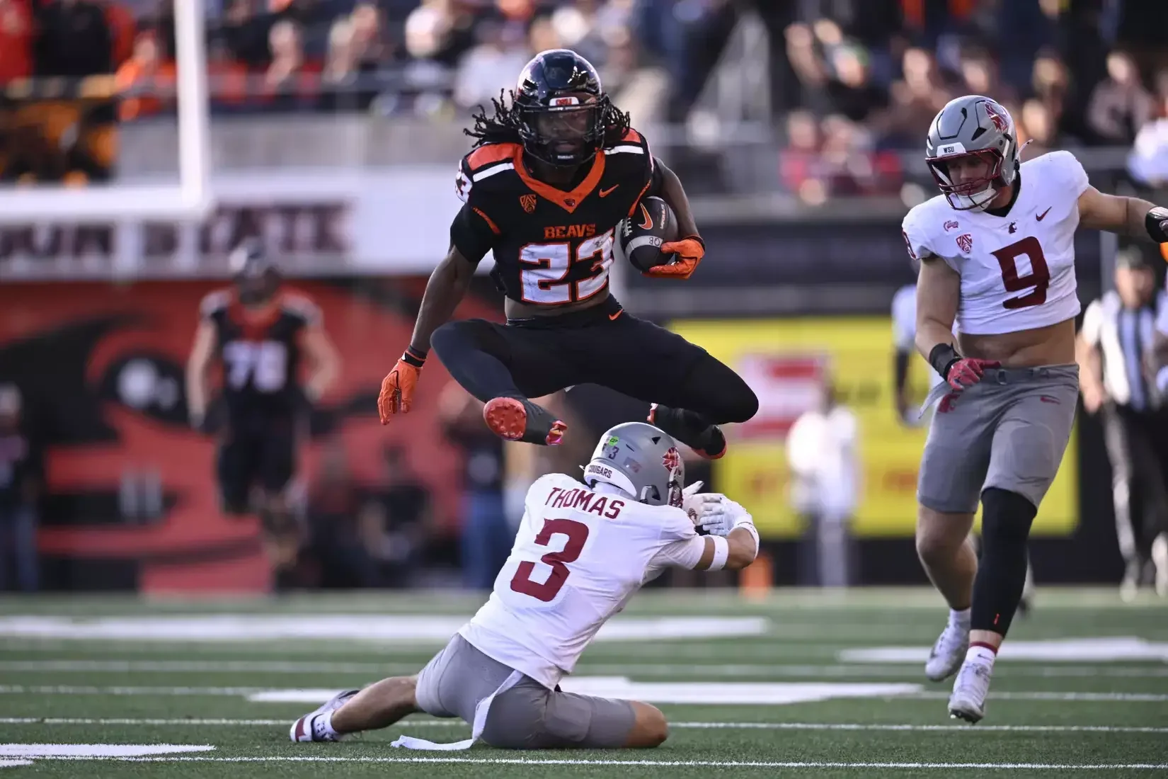 A little ‘friction,’ but Beaver offense keeps things in the Catbird Seat