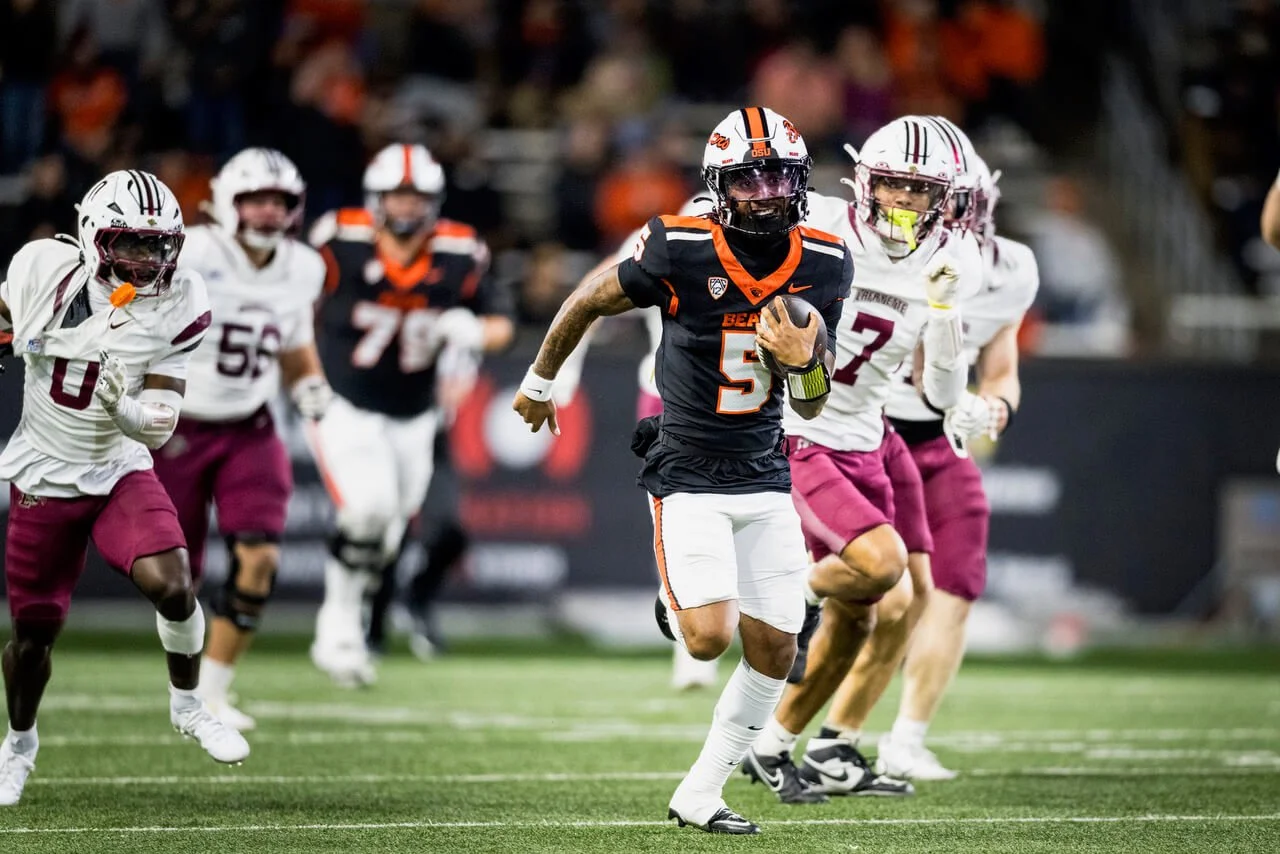 After a first-half tumble, Beavers rumble past Lafayette