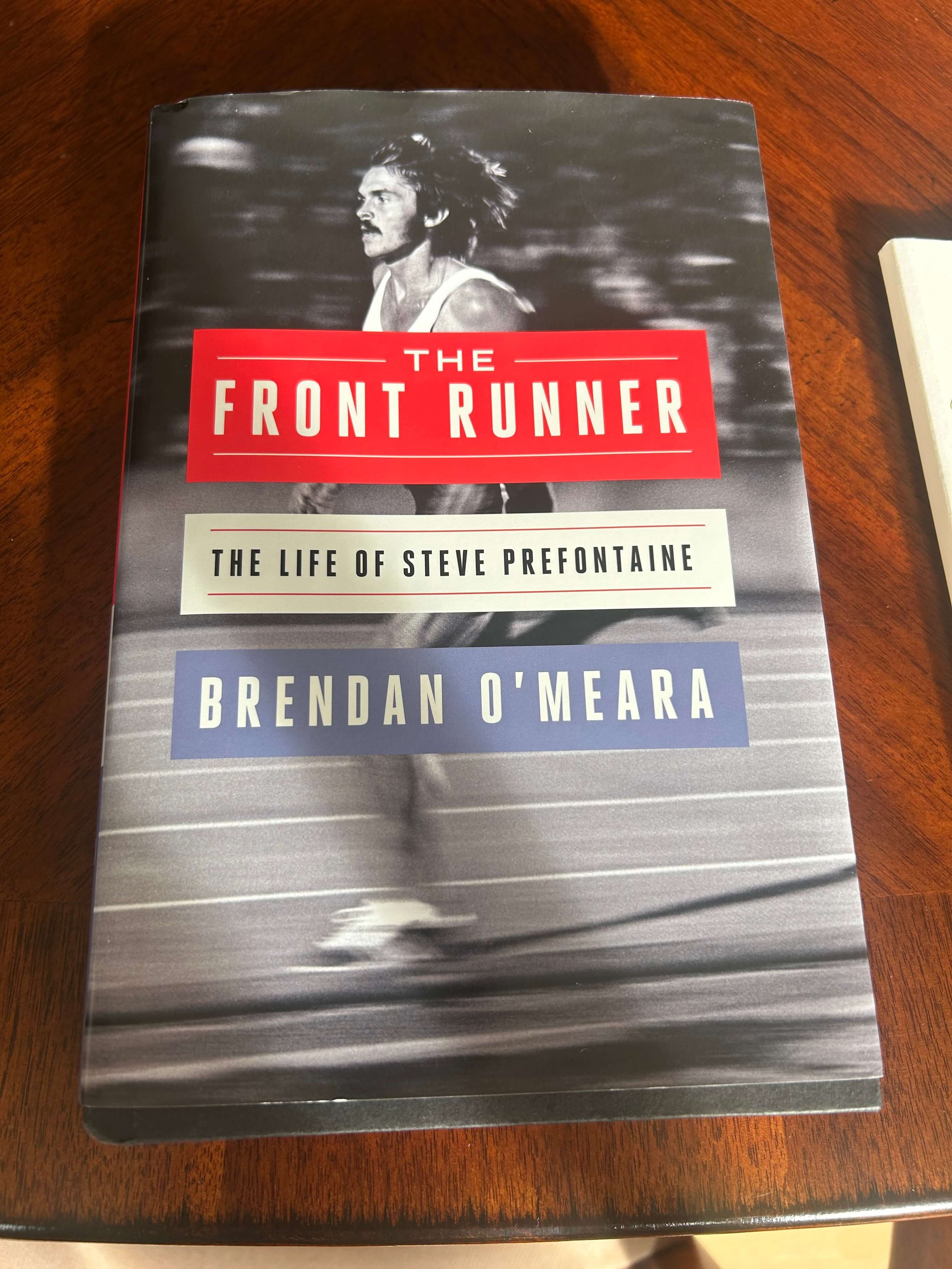 The cover of the book The Front Runner
