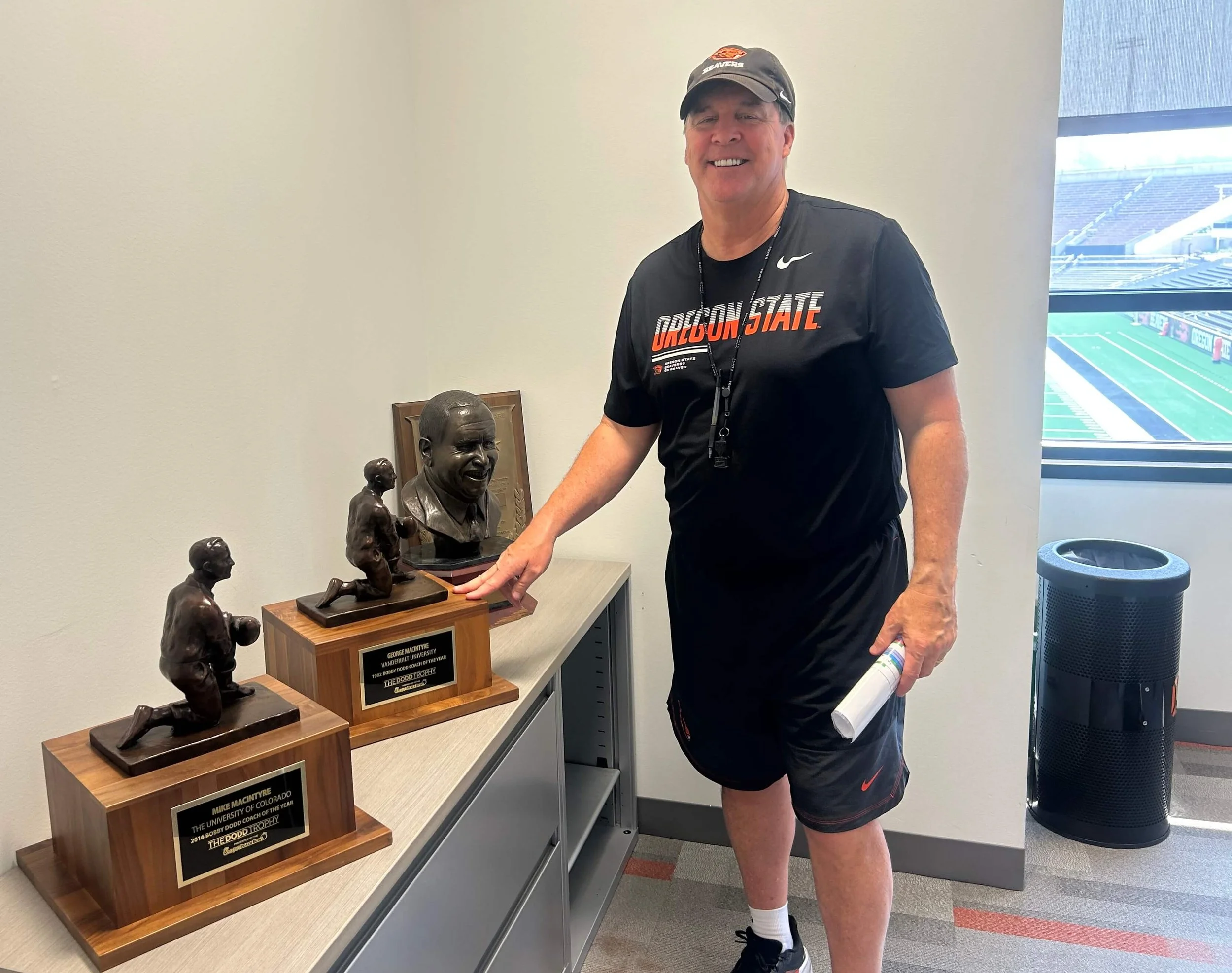 Mac is back in the Pac-12, this time at Oregon State
