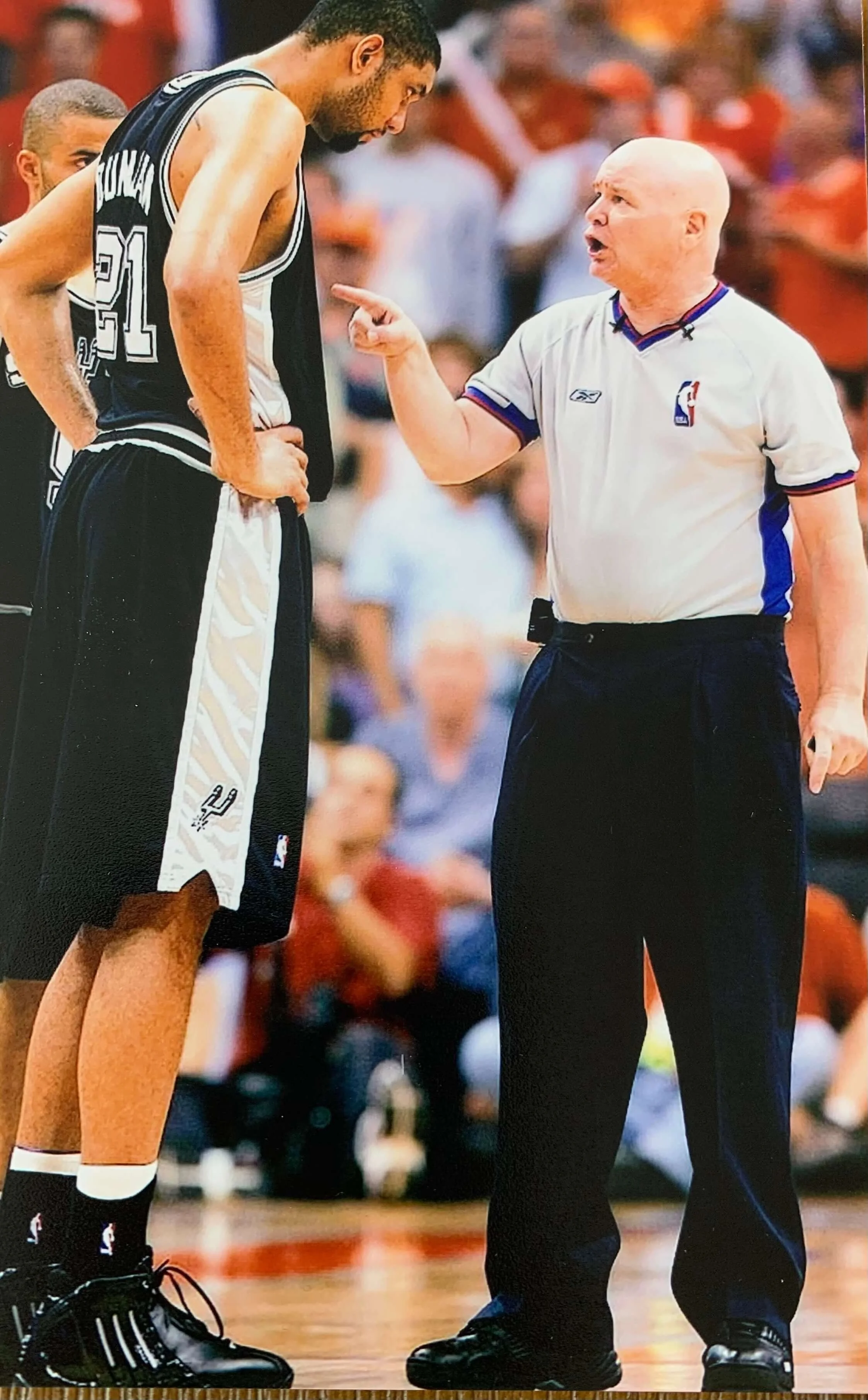 The low point in Joey’s career came with his mismanagement of a situation with Spurs star Tim Duncan, which cost him a suspension through the 2007 playoffs but altered both his officiating style and his life
