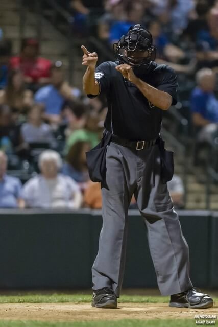 Once a sportscaster, now calling balls and strikes