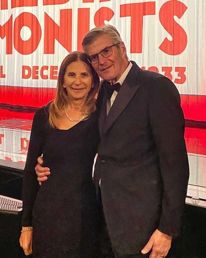 Harvey Platt and wife Sandy have been title sponsors for Broadway Rose for 30 years (courtesy Broadway Rose)