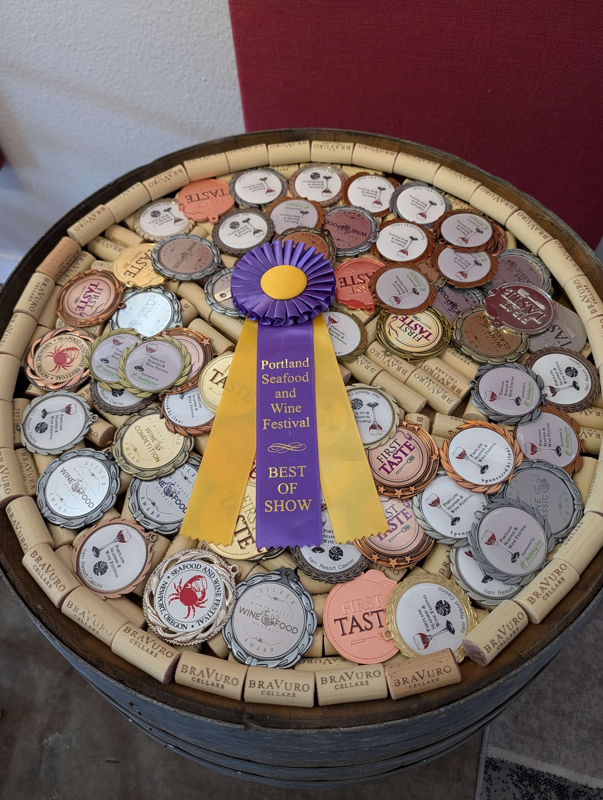 Bravuro Cellars has won numerous medals and honors over the past 10 years (courtesy Steve Saxton)