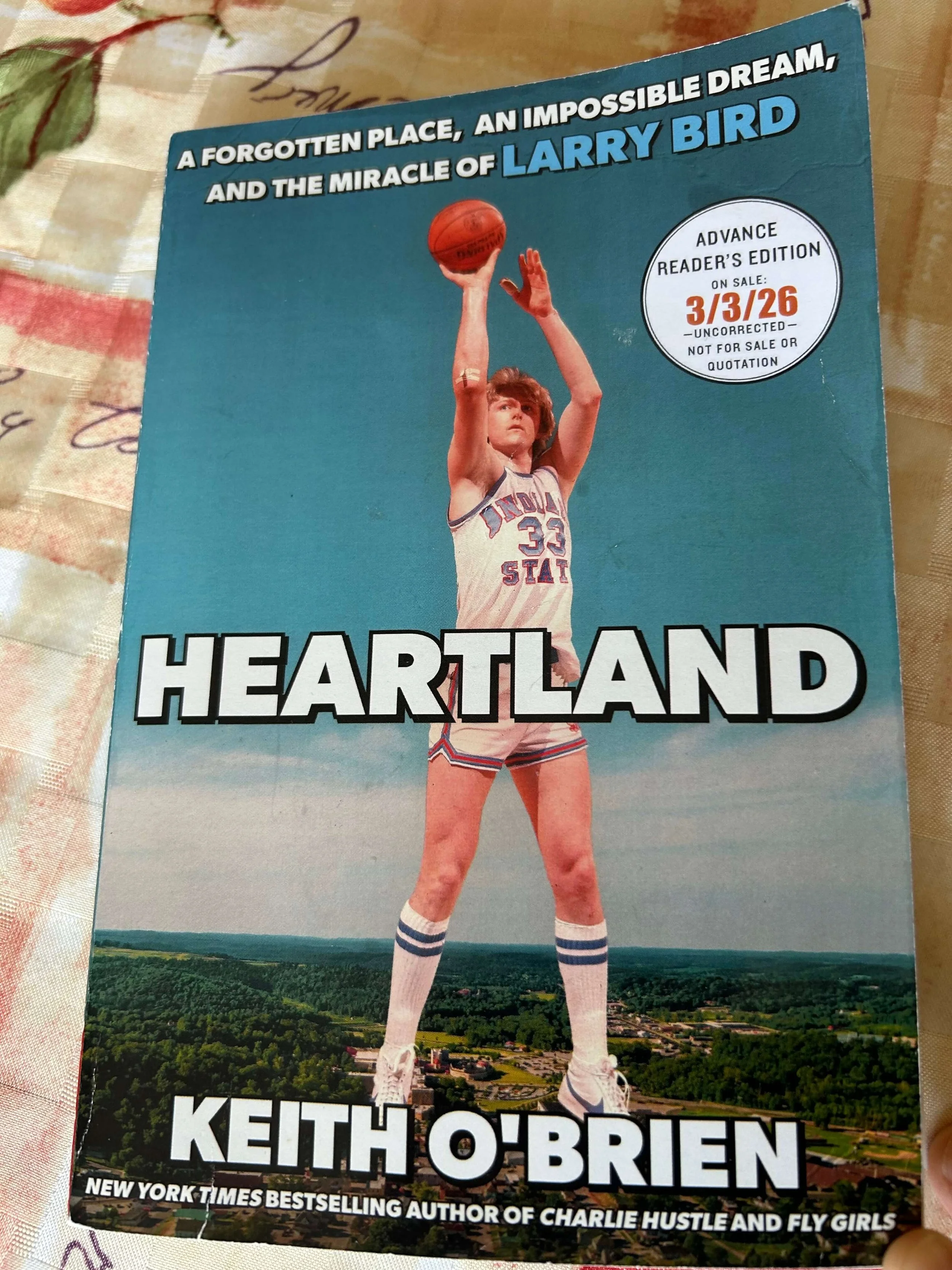The cover of the book Heartland by Keith O'Brien