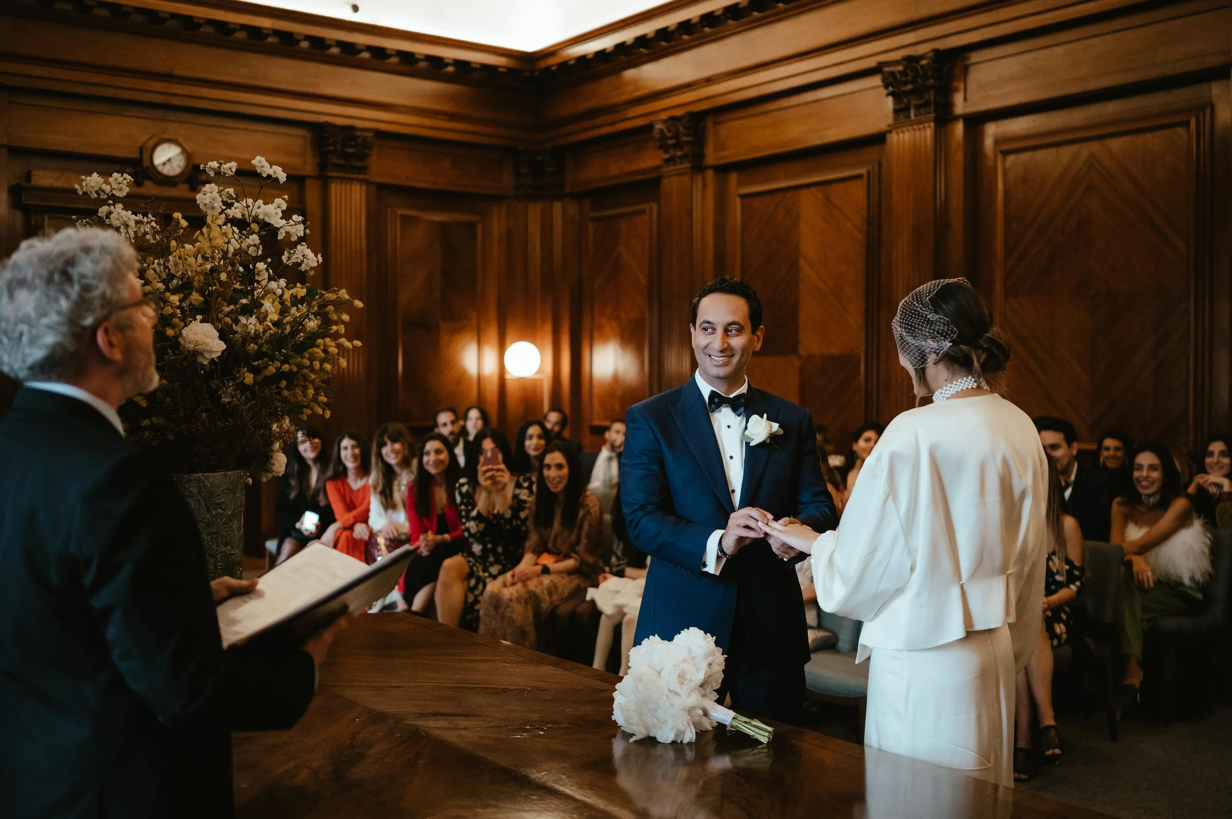 civil ceremony wedding in London