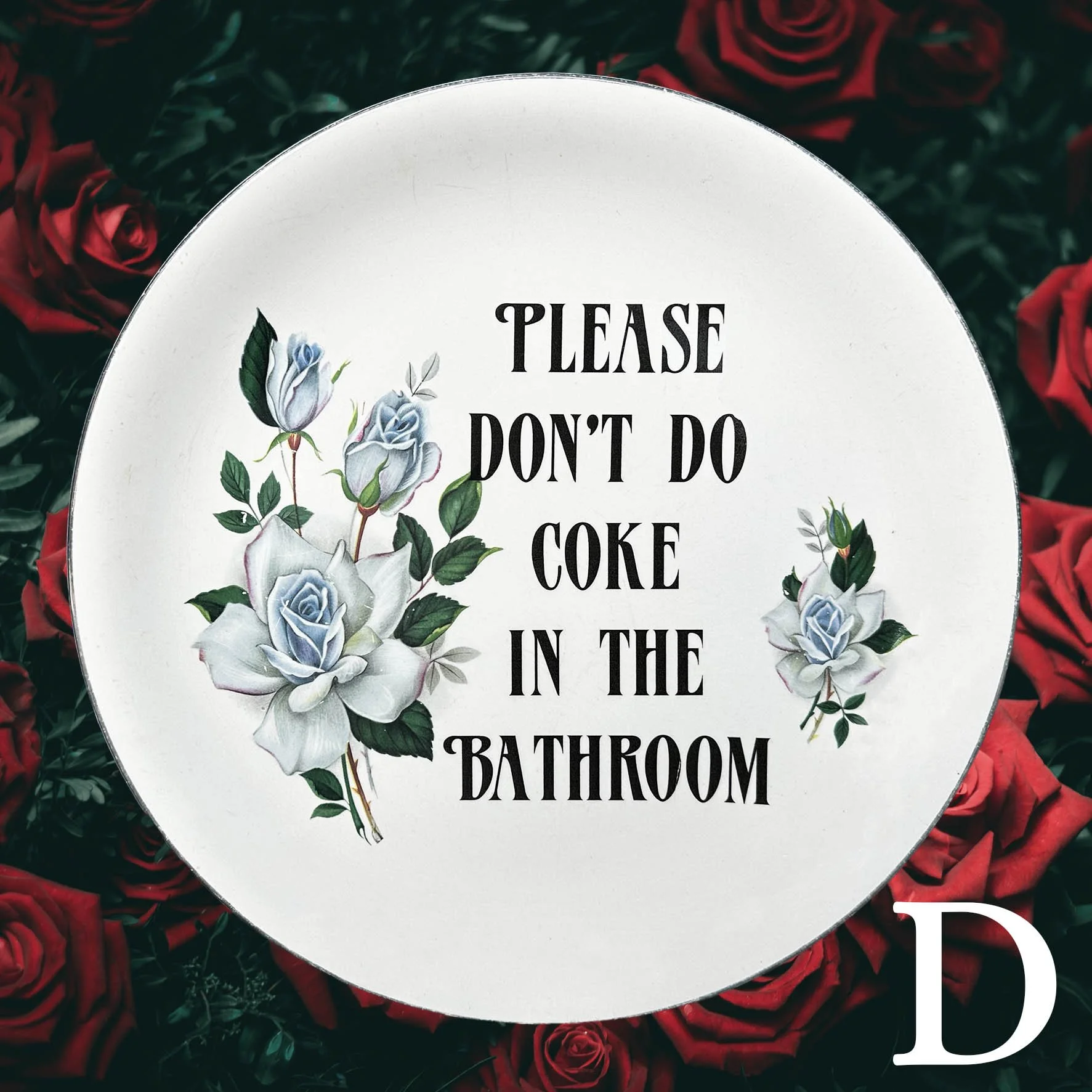 Please Don’t Do Coke In The Bathroom