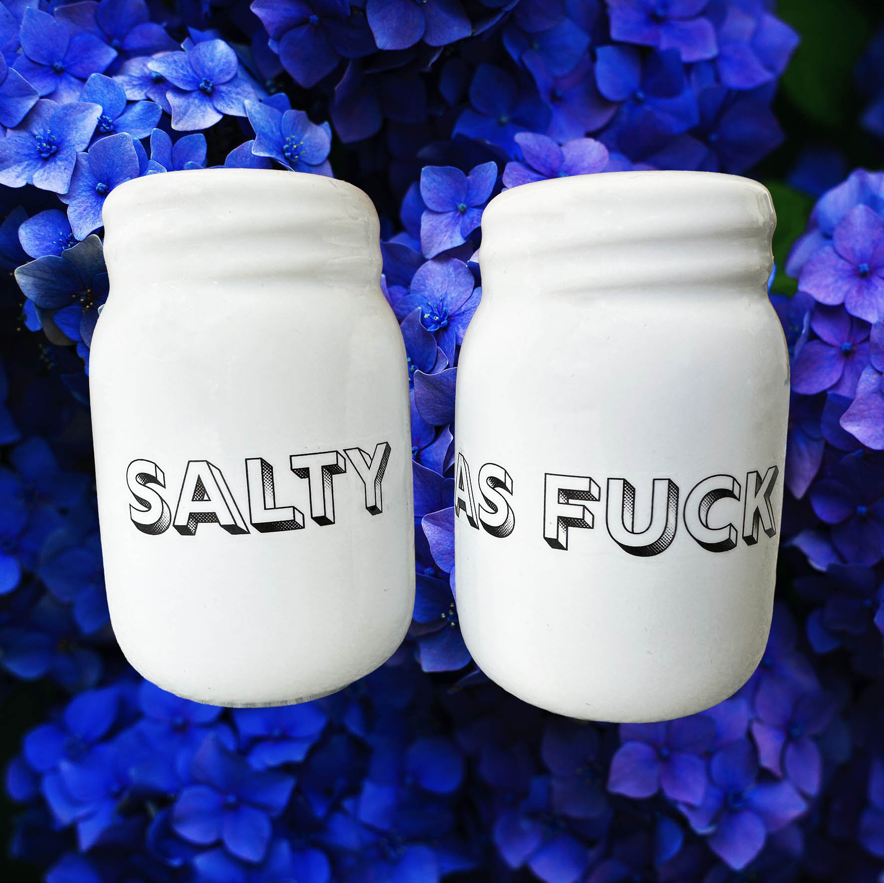 Salty As Fuck - Salt & Pepper Shakers