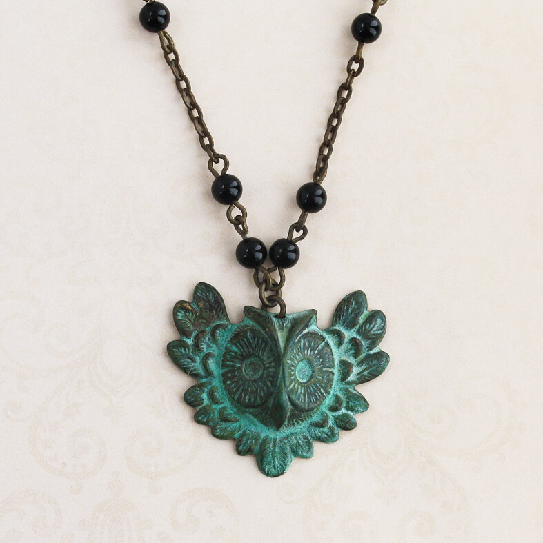 Necklace - Vintage Owl