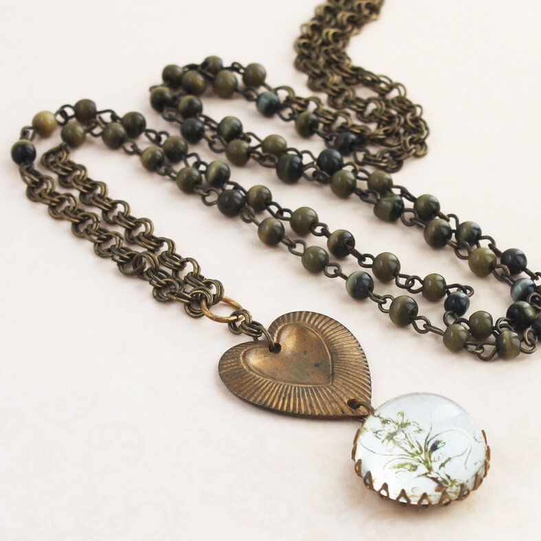 Necklace - Vintage Heart
