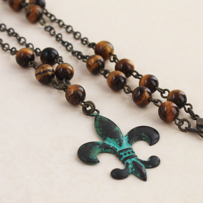 Necklace - Fleur De Lis