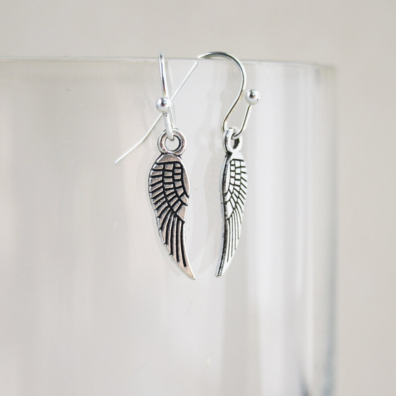 Earrings - Angel Wings