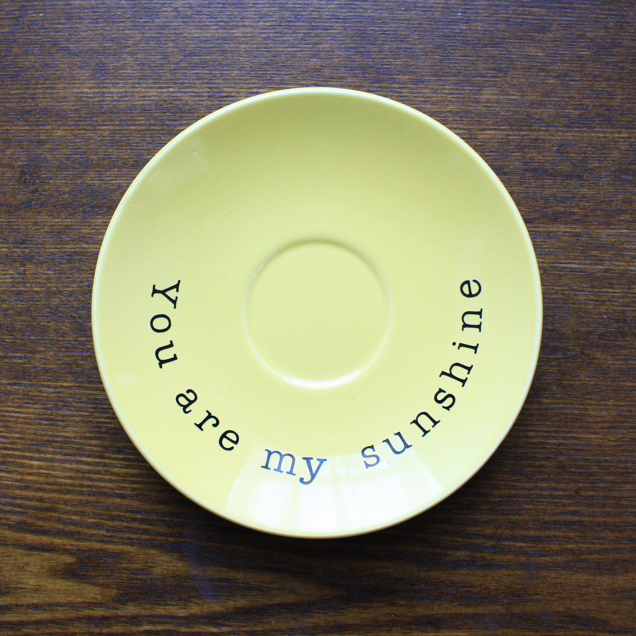 Sassy Saucer - You Are My Sunshine