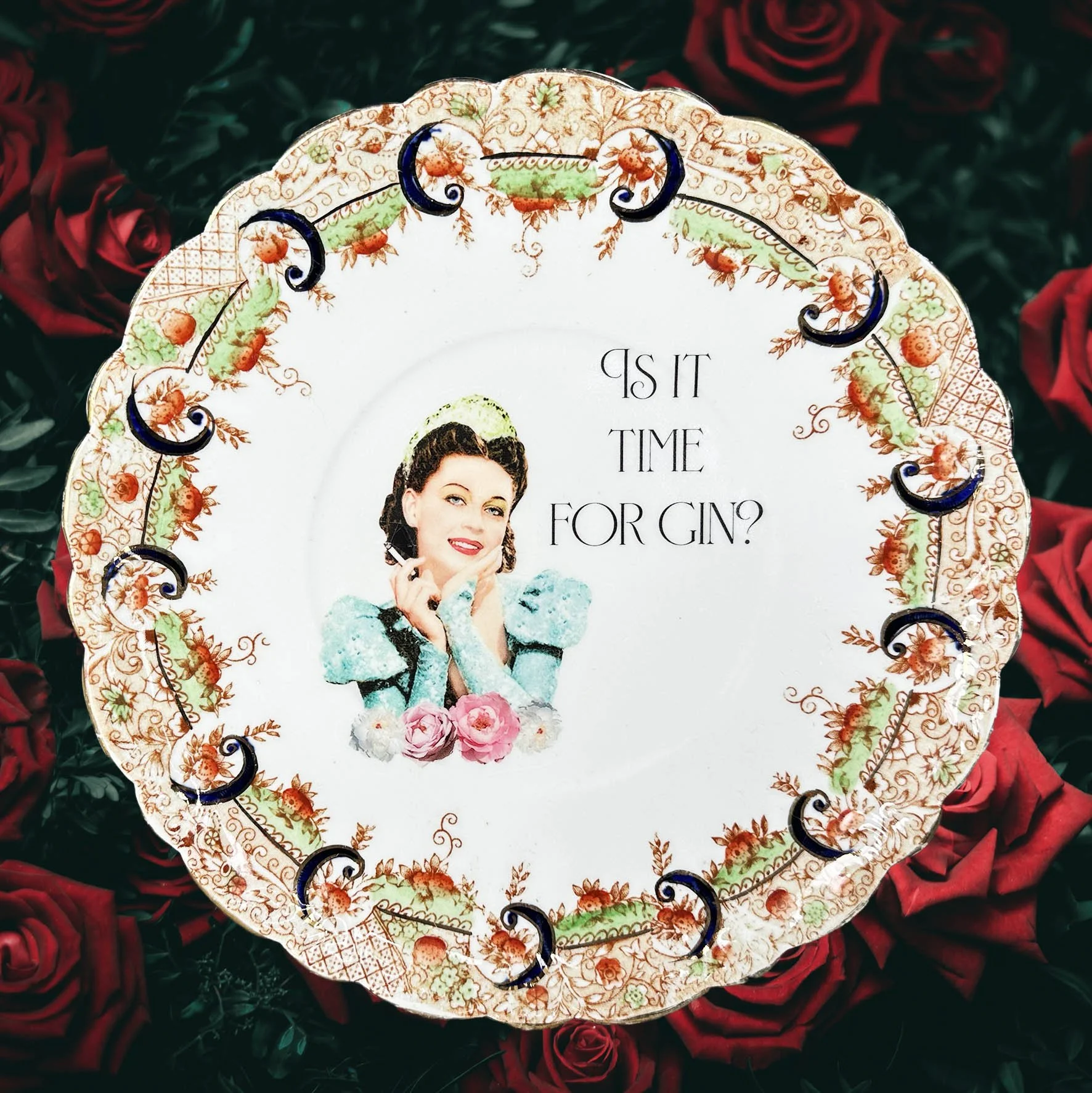 Is It Time For Gin? - Decorative Plate
