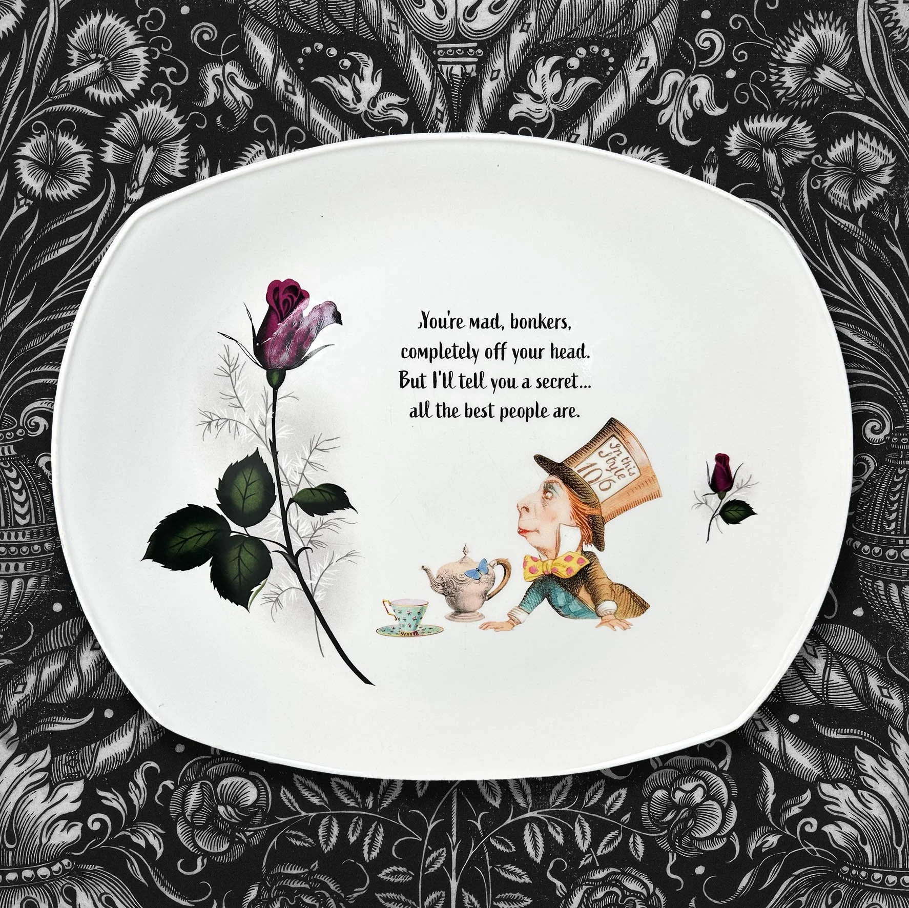 You’re Mad, Bonkers - Decorative Plate