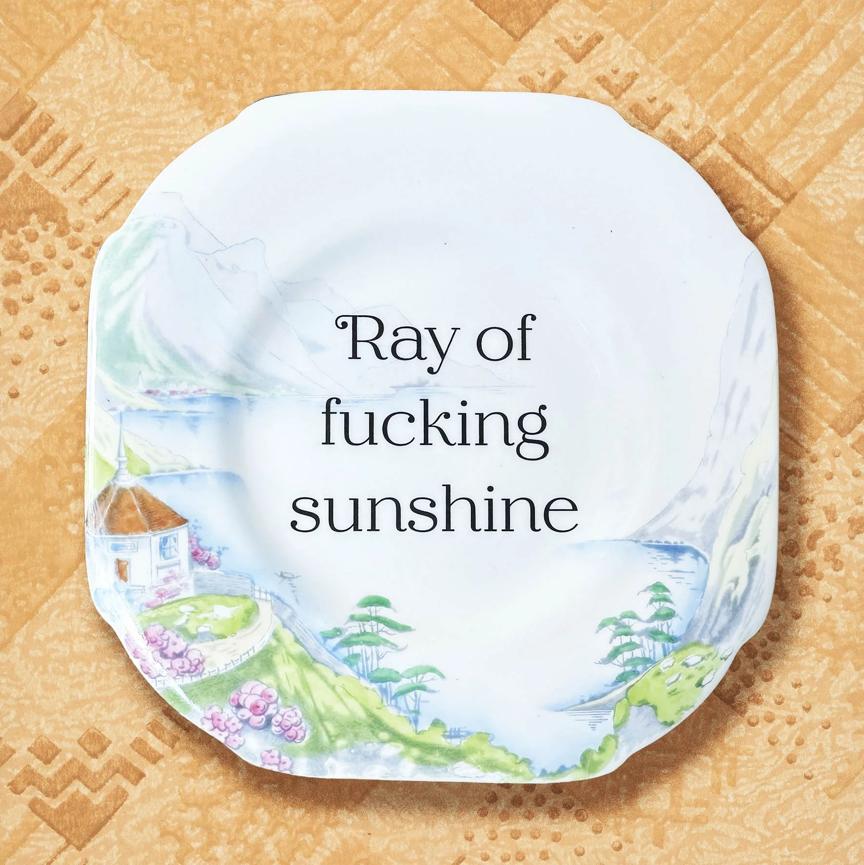 Ray Of Fucking Sunshine - Decorative Plate