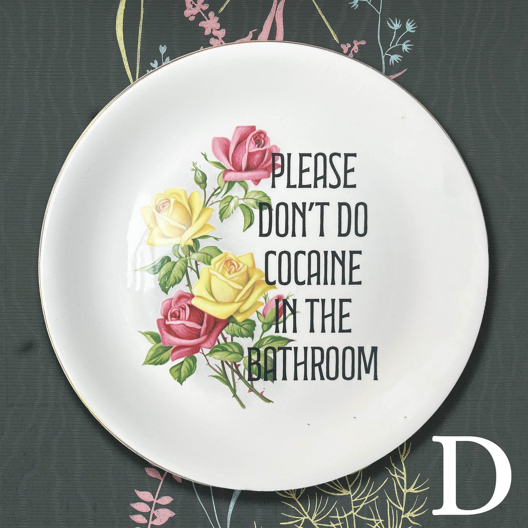 Please Don’t Do Cocaine In The Bathroom