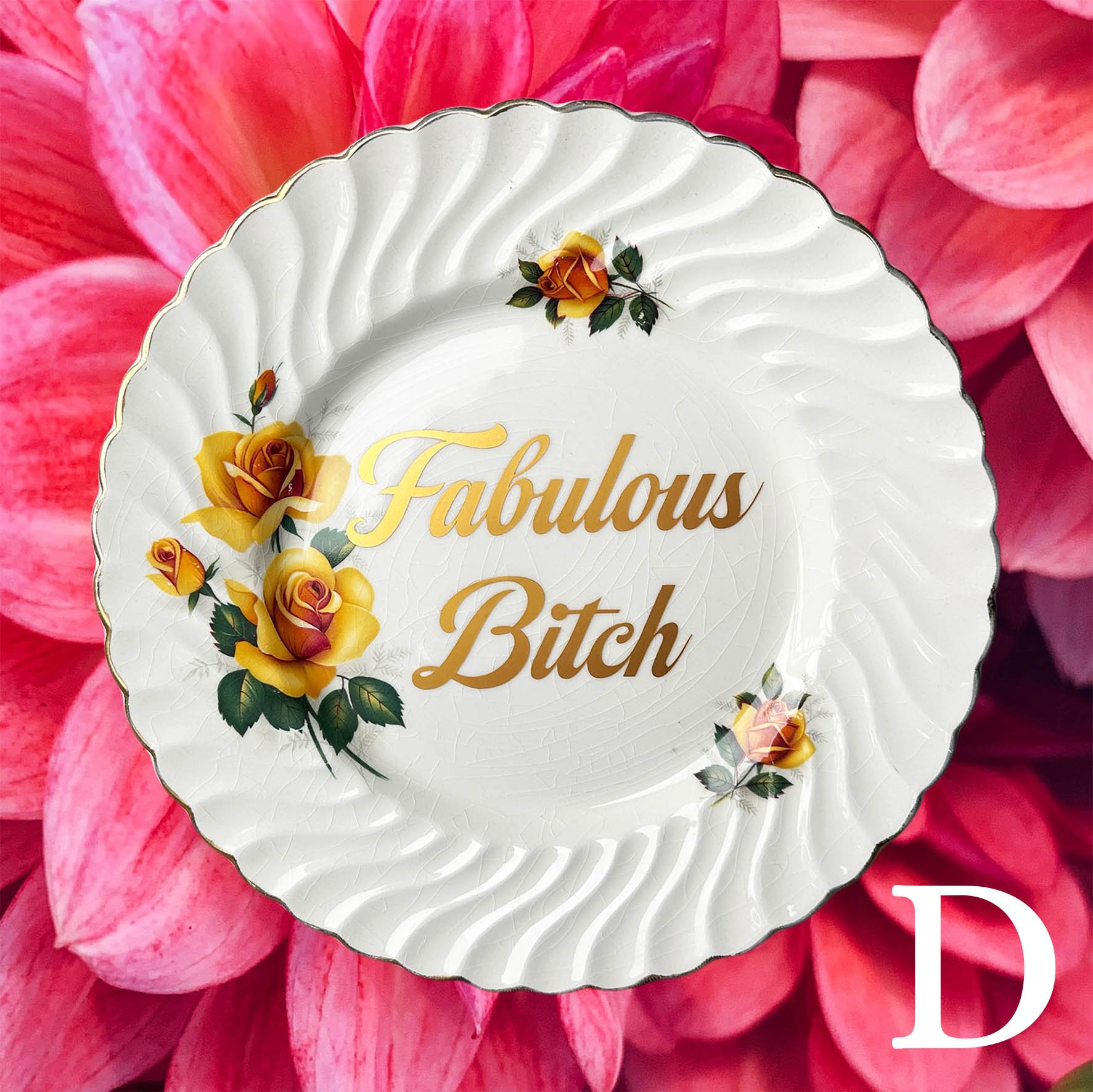 Fabulous Bitch - Decorative Plate