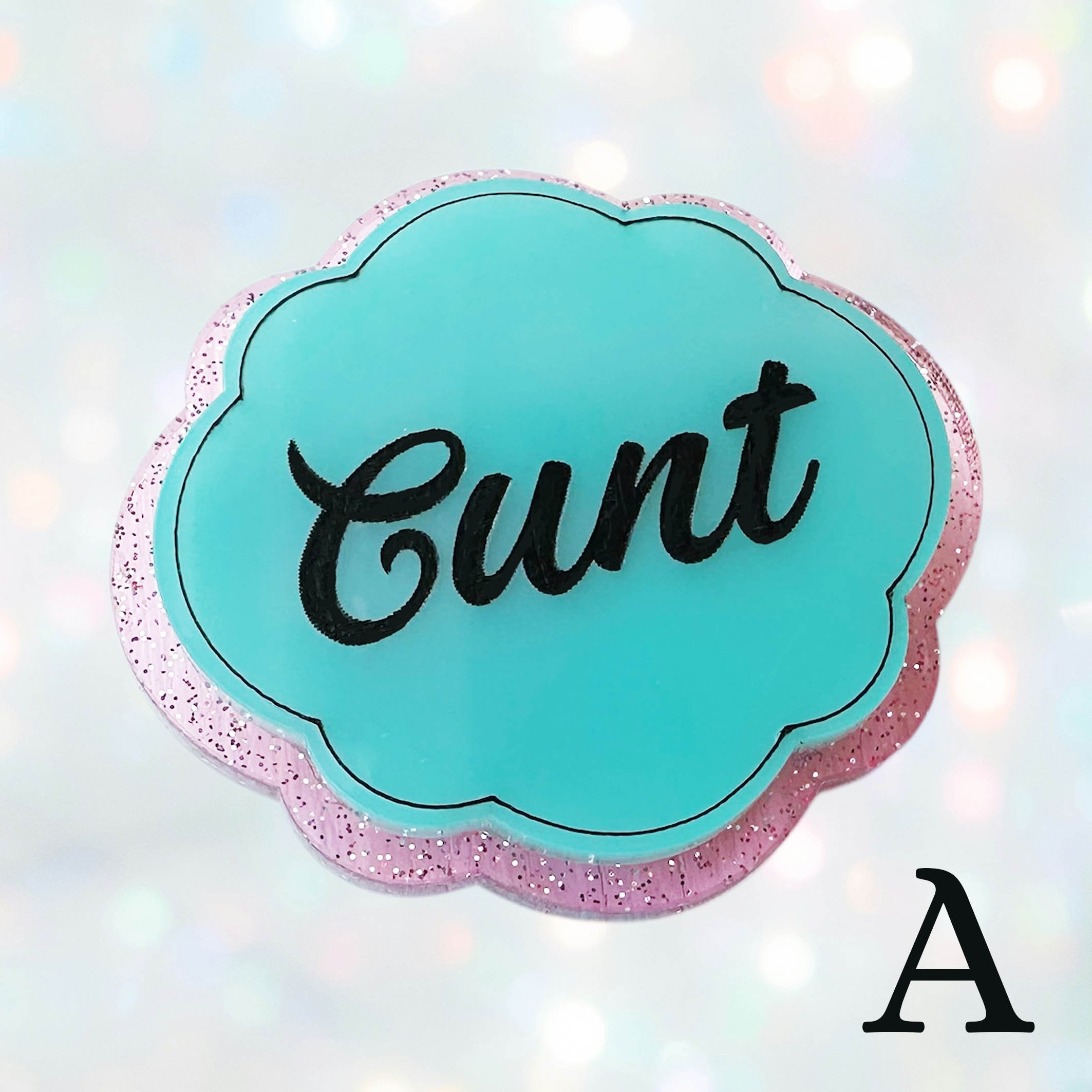 Pretty_rude_badge_turquoise_pink_glitterB2.jpg