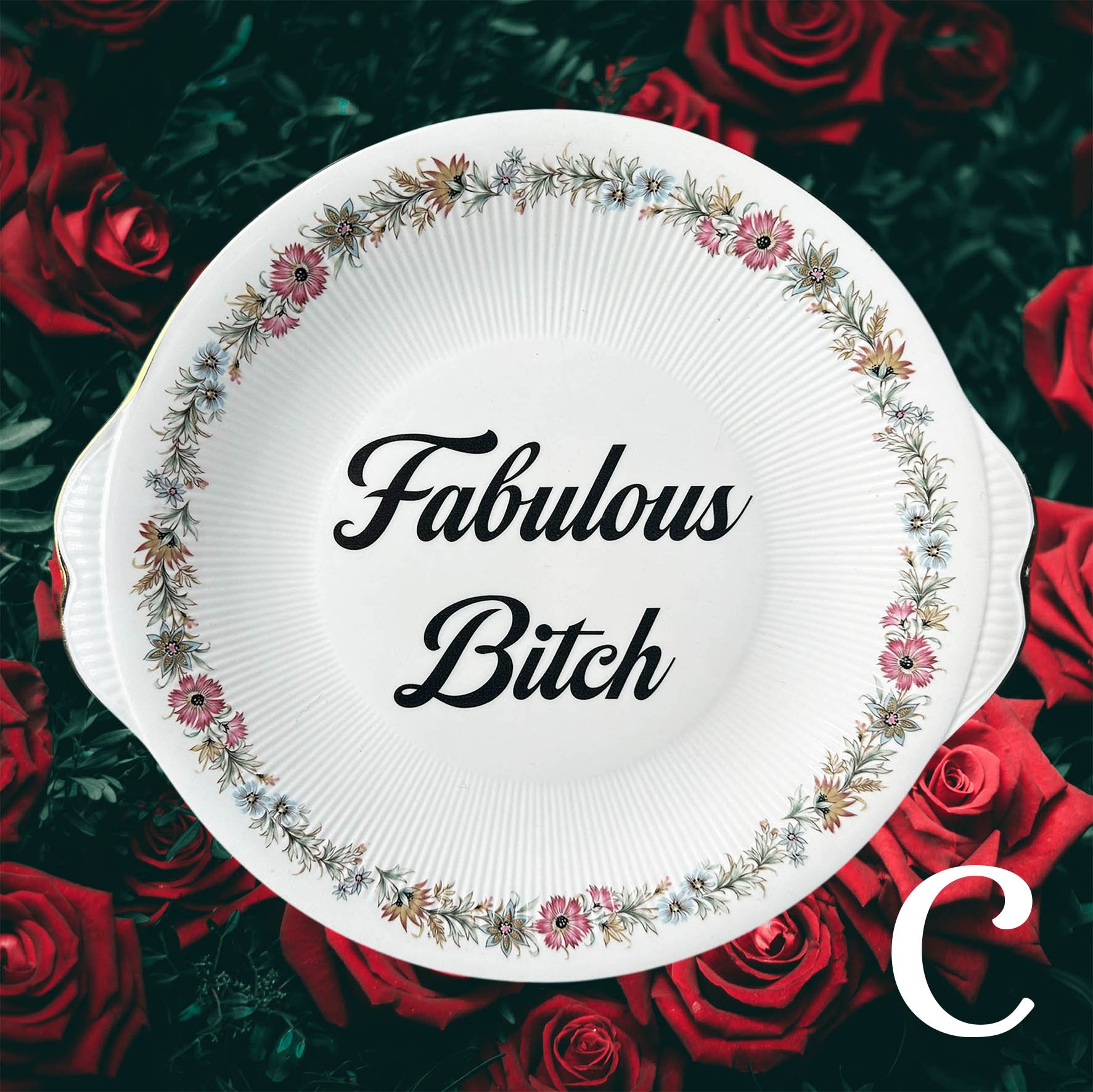 Fabulous Bitch - Decorative Plate