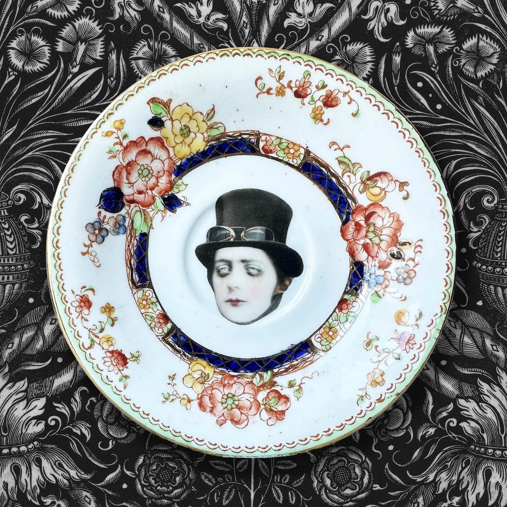 Hey There Funny Face - Saucer (5 Designs Available)