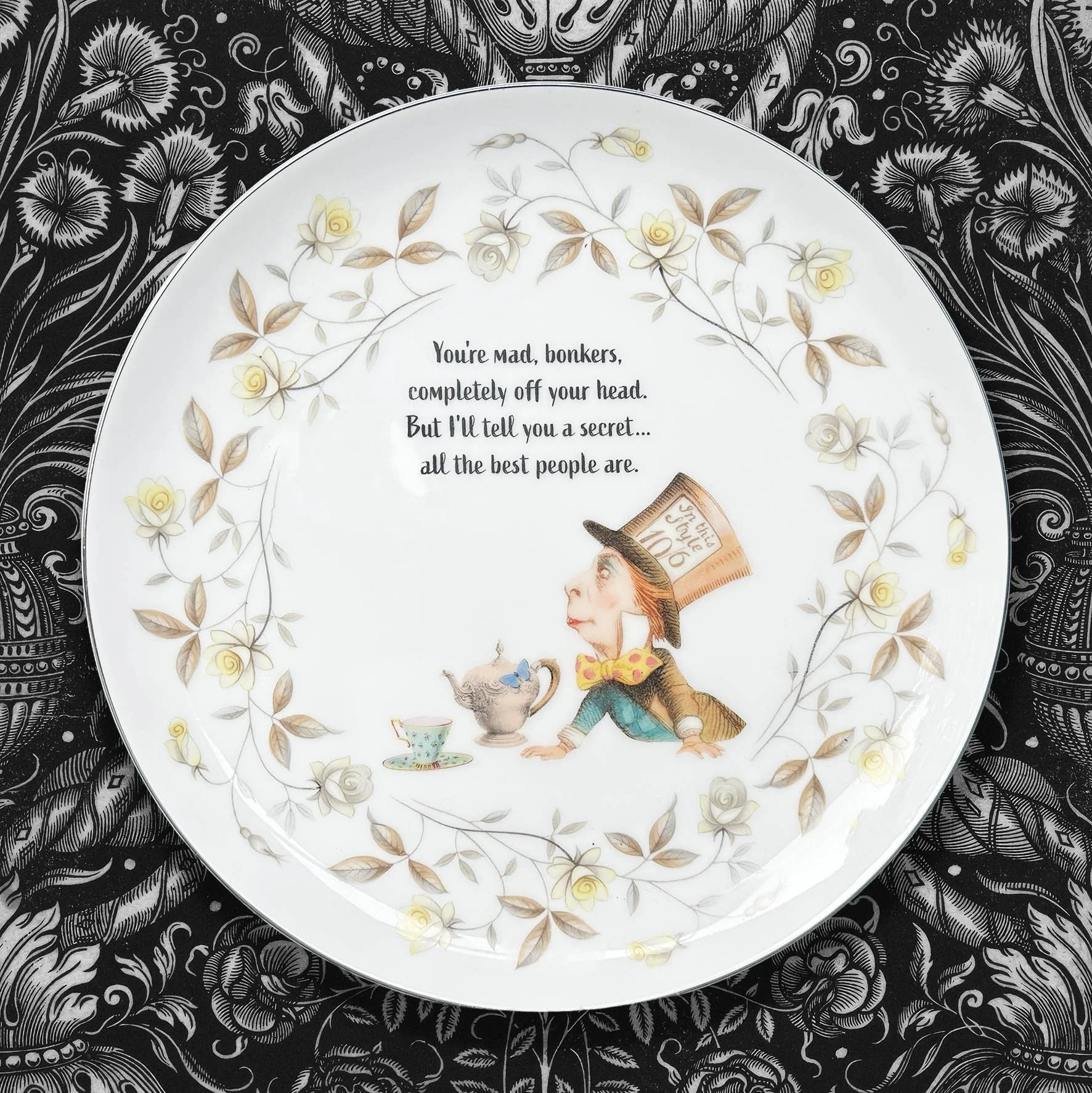 You’re Mad, Bonkers - Decorative Plate