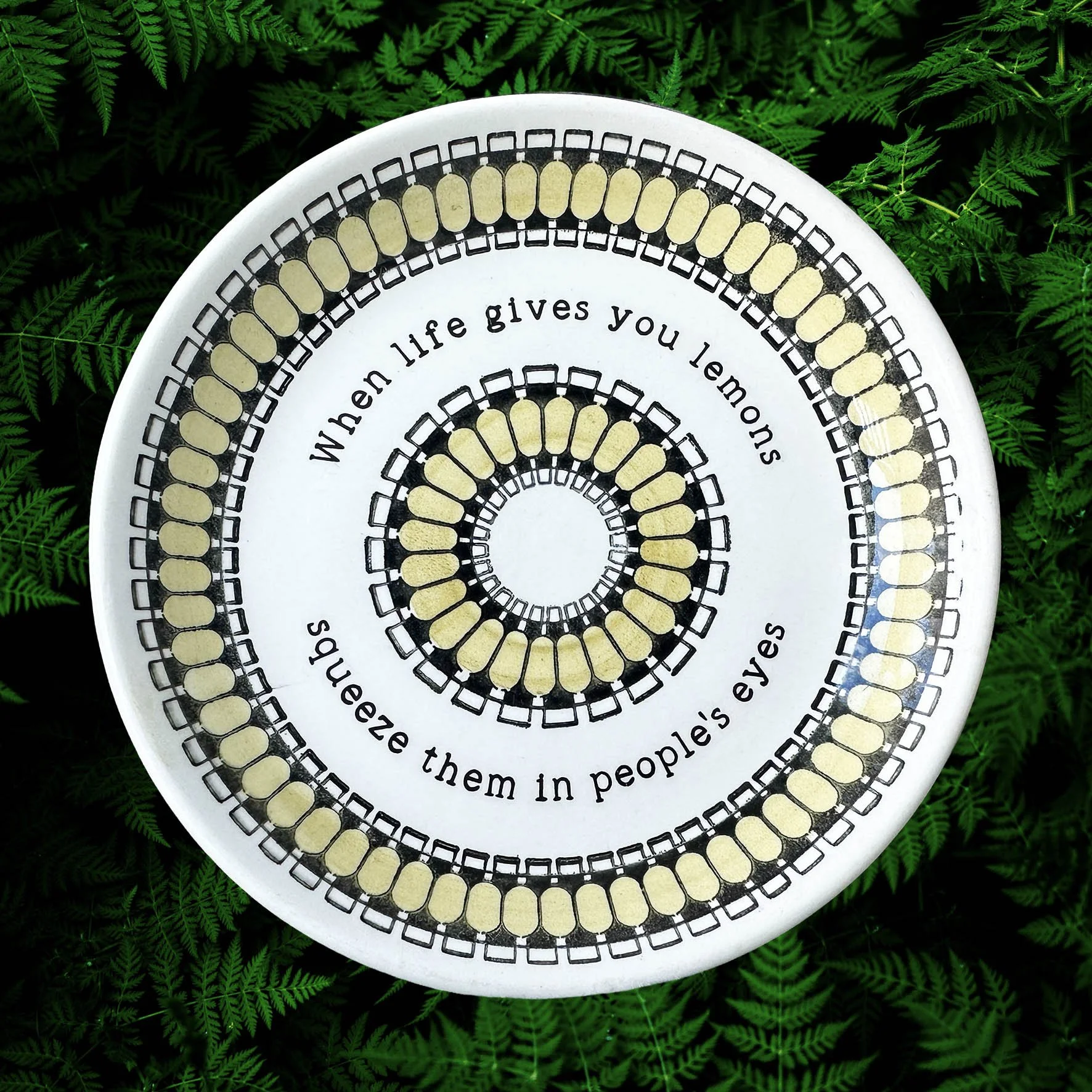 When Life Gives You Lemons - Decorative Plate