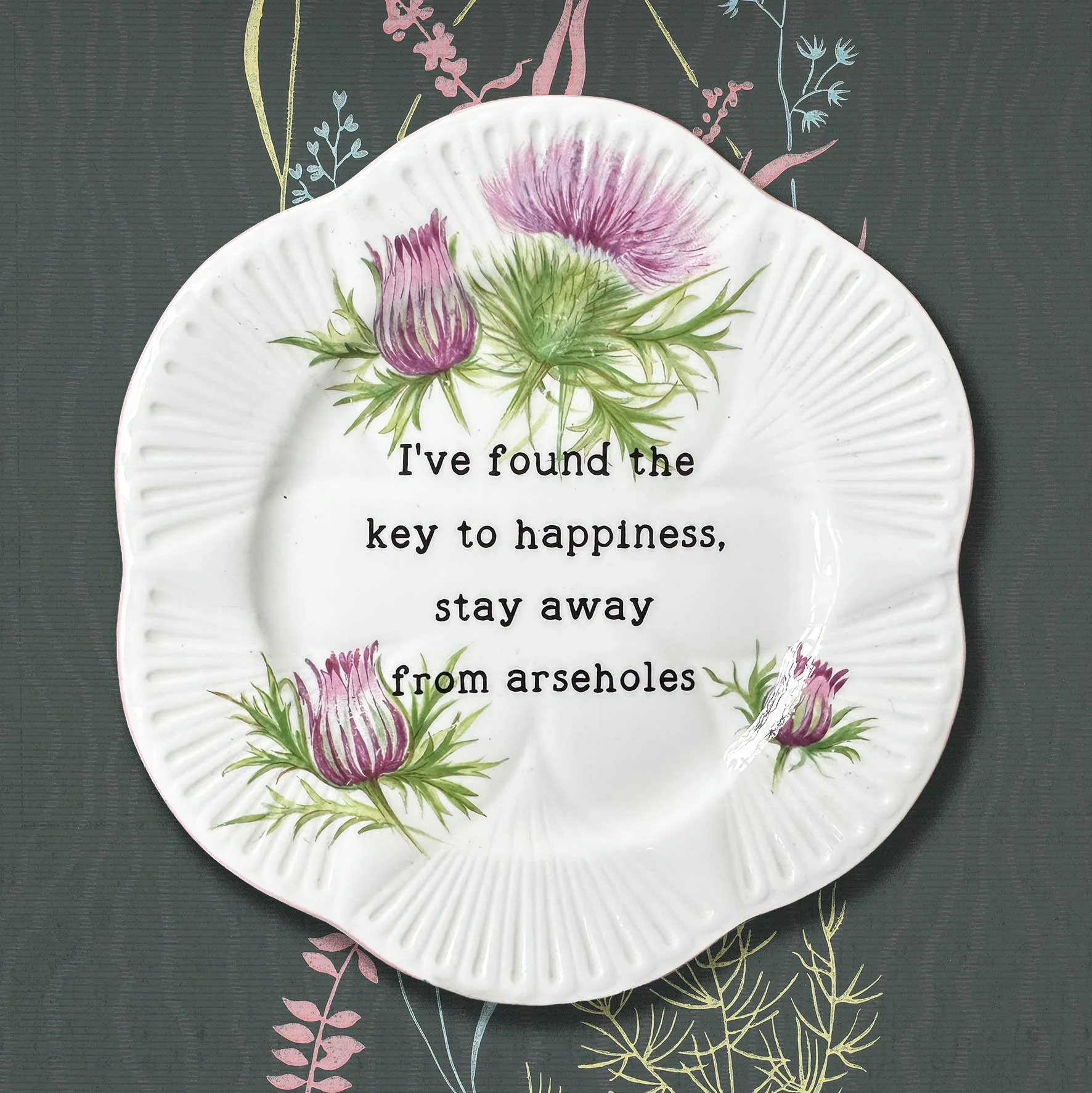 I’ve Found The Key To Happiness - Decorative Plate